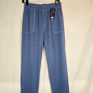 Faded Blue Wash Lightweight Pants